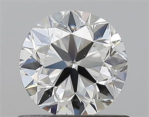 Picture of Natural Diamond 0.70 Carats, Round with Very Good Cut, I Color, VS1 Clarity and Certified by GIA