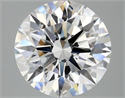 Del inventario de diamantes de laboratorio, 4.02 quilates, Redondo , Color E, claridad VVS2 y certificado IGI