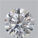Diamante Natural 0.70 quilates, Redondo , Color F, claridad VS2 y certificado GIA