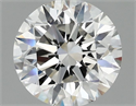 Del inventario de diamantes de laboratorio, 2.09 quilates, Redondo , Color F, claridad VVS2 y certificado IGI