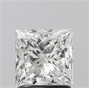 Natural Diamond 1.50 Carats, Princess with  Cut, F Color, VS2 Clarity and Certified by GIA