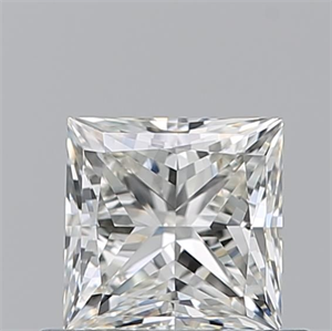 Picture of Natural Diamond 0.70 Carats, Princess with  Cut, J Color, VVS1 Clarity and Certified by GIA
