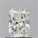 Natural Diamond 0.69 Carats, Radiant with  Cut, I Color, VS1 Clarity and Certified by GIA