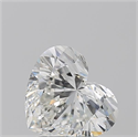 Natural Diamond 2.01 Carats, Heart with  Cut, H Color, VS1 Clarity and Certified by GIA
