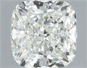 Natural Diamond 0.51 Carats, Cushion with  Cut, I Color, VS1 Clarity and Certified by GIA