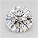 Lab Grown Diamond 4.04 Carats, Round with Ideal Cut, E Color, VVS2 Clarity and Certified by IGI