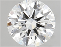 Lab Grown Diamond 1.38 Carats, Round with Ideal Cut, F Color, VS2 Clarity and Certified by IGI