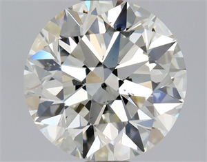 Foto Diamante Natural 1.00 quilates, Redondo , Color J, claridad SI2 y certificado GIA de