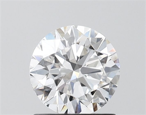 Picture of Lab Grown Diamond 1.06 Carats, Round with Ideal Cut, E Color, VVS1 Clarity and Certified by IGI