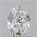Natural Diamond 0.70 Carats, Oval with  Cut, E Color, VVS1 Clarity and Certified by GIA