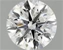 Del inventario de diamantes de laboratorio, 2.43 quilates, Redondo , Color E, claridad VS1 y certificado IGI