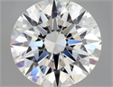 Diamante Natural 0.52 quilates, Redondo , Color H, claridad VS1 y certificado GIA