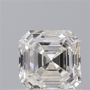 Picture of Natural Diamond 0.60 Carats, Asscher with  Cut, G Color, SI1 Clarity and Certified by GIA