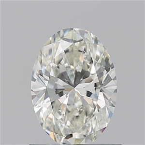Picture of Natural Diamond 0.90 Carats, Oval with  Cut, J Color, VS1 Clarity and Certified by GIA