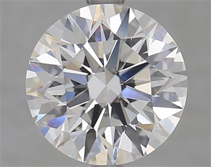 Picture of Lab Grown Diamond 3.01 Carats, Round with Ideal Cut, D Color, VVS2 Clarity and Certified by IGI