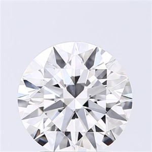 Picture of Lab Grown Diamond 2.05 Carats, Round with Excellent Cut, E Color, VS1 Clarity and Certified by GIA