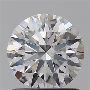 Picture of Lab Grown Diamond 0.98 Carats, Round with Excellent Cut, E Color, VVS2 Clarity and Certified by IGI