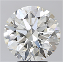 Diamante Natural 4.50 quilates, Redondo , Color H, claridad VVS1 y certificado IGI