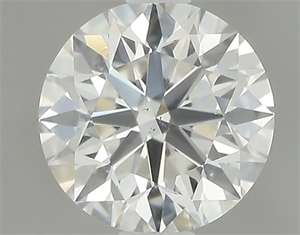 Picture of Natural Diamond 0.70 Carats, Round with Excellent Cut, I Color, SI1 Clarity and Certified by GIA