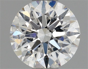 Foto Diamante Natural 0.50 quilates, Redondo , Color G, claridad SI2 y certificado GIA de