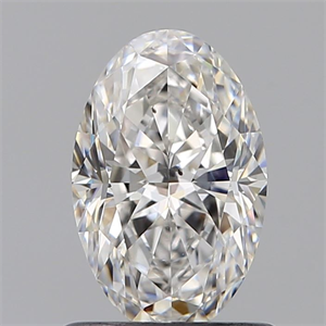 Picture of Natural Diamond 0.82 Carats, Oval with  Cut, F Color, SI1 Clarity and Certified by GIA