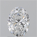 Natural Diamond 1.01 Carats, Oval with  Cut, E Color, VVS2 Clarity and Certified by GIA