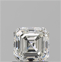 Diamante Natural 1.01 quilates, Asscher , Color I, claridad VVS2 y certificado GIA