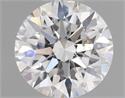 Natural Diamond 0.50 Carats, Round with Very Good Cut, D Color, SI1 Clarity and Certified by GIA