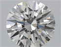 Diamante Natural 0.61 quilates, Redondo , Color D, claridad VVS1 y certificado GIA