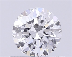Foto Diamante Natural 0.54 quilates, Redondo , Color G, claridad VVS2 y certificado GIA de