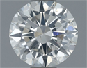 Natural Diamond 0.90 Carats, Round with Excellent Cut, H Color, SI2 Clarity and Certified by IGI