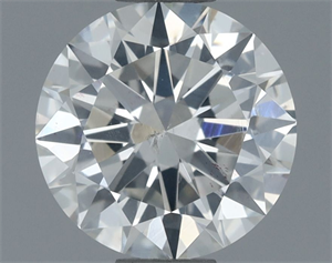 Picture of Natural Diamond 0.90 Carats, Round with Excellent Cut, H Color, SI2 Clarity and Certified by IGI