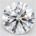 Del inventario de diamantes de laboratorio, 4.03 quilates, Redondo , Color D, claridad VVS1 y certificado GIA