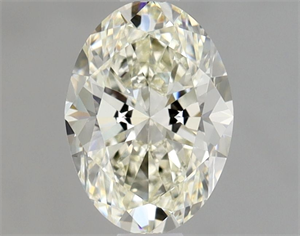 Picture of Natural Diamond 0.90 Carats, Oval with  Cut, K Color, VVS1 Clarity and Certified by GIA
