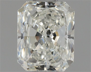 Picture of Natural Diamond 0.50 Carats, Radiant with  Cut, I Color, VVS2 Clarity and Certified by GIA