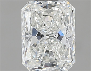 Picture of Natural Diamond 0.70 Carats, Radiant with  Cut, H Color, VVS2 Clarity and Certified by GIA