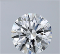 Diamante Natural 4.01 quilates, Redondo , Color H, claridad VS1 y certificado GIA
