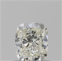 Diamante Natural 0.70 quilates, Del cojín , Color K, claridad VVS1 y certificado GIA