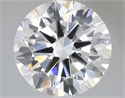 Lab Grown Diamond 4.01 Carats, Round with Excellent Cut, E Color, VS1 Clarity and Certified by IGI