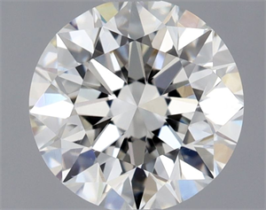 Picture of Natural Diamond 0.80 Carats, Round with Excellent Cut, G Color, VVS2 Clarity and Certified by GIA