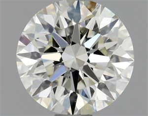 Picture of Natural Diamond 0.80 Carats, Round with Excellent Cut, J Color, VS2 Clarity and Certified by GIA