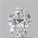 Diamante Natural 0.54 quilates, Ovalado , Color F, claridad VS1 y certificado GIA