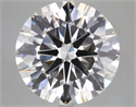 Lab Grown Diamond 10.56 Carats, Round with Excellent Cut, G Color, VS1 Clarity and Certified by IGI