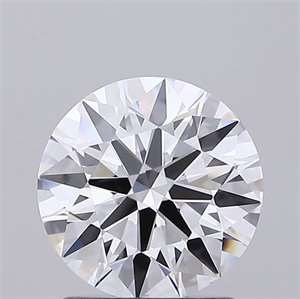 Picture of Lab Grown Diamond 1.54 Carats, Round with Ideal Cut, D Color, VS1 Clarity and Certified by IGI