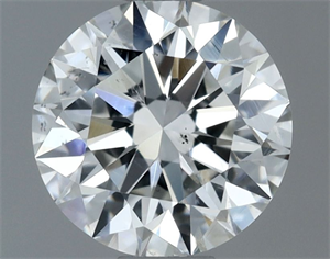 Picture of Natural Diamond 0.70 Carats, Round with Excellent Cut, G Color, SI2 Clarity and Certified by GIA