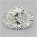 Diamante Natural 1.50 quilates, Ovalado , Color J, claridad SI2 y certificado GIA