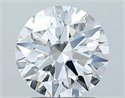 Natural Diamond 1.80 Carats, Round with Excellent Cut, E Color, VS2 Clarity and Certified by GIA