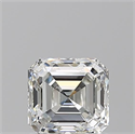 Natural Diamond 0.90 Carats, Asscher with  Cut, I Color, VVS1 Clarity and Certified by GIA
