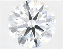 Lab Grown Diamond 4.10 Carats, Round with Ideal Cut, G Color, VVS2 Clarity and Certified by IGI