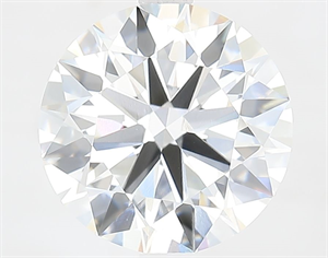Picture of Lab Grown Diamond 4.10 Carats, Round with Ideal Cut, G Color, VVS2 Clarity and Certified by IGI